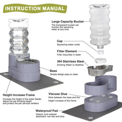 RIZZARI washable filter cartridge helps keep water clear of hair and debris