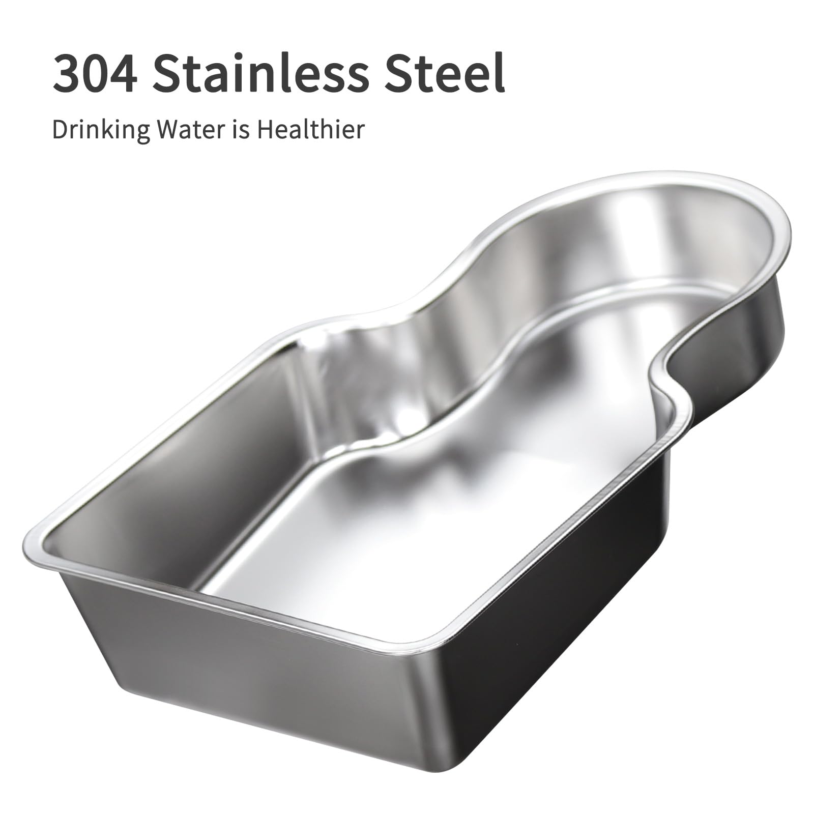 RIZZARI gravity-fed system maintains steady water flow with fewer refills.