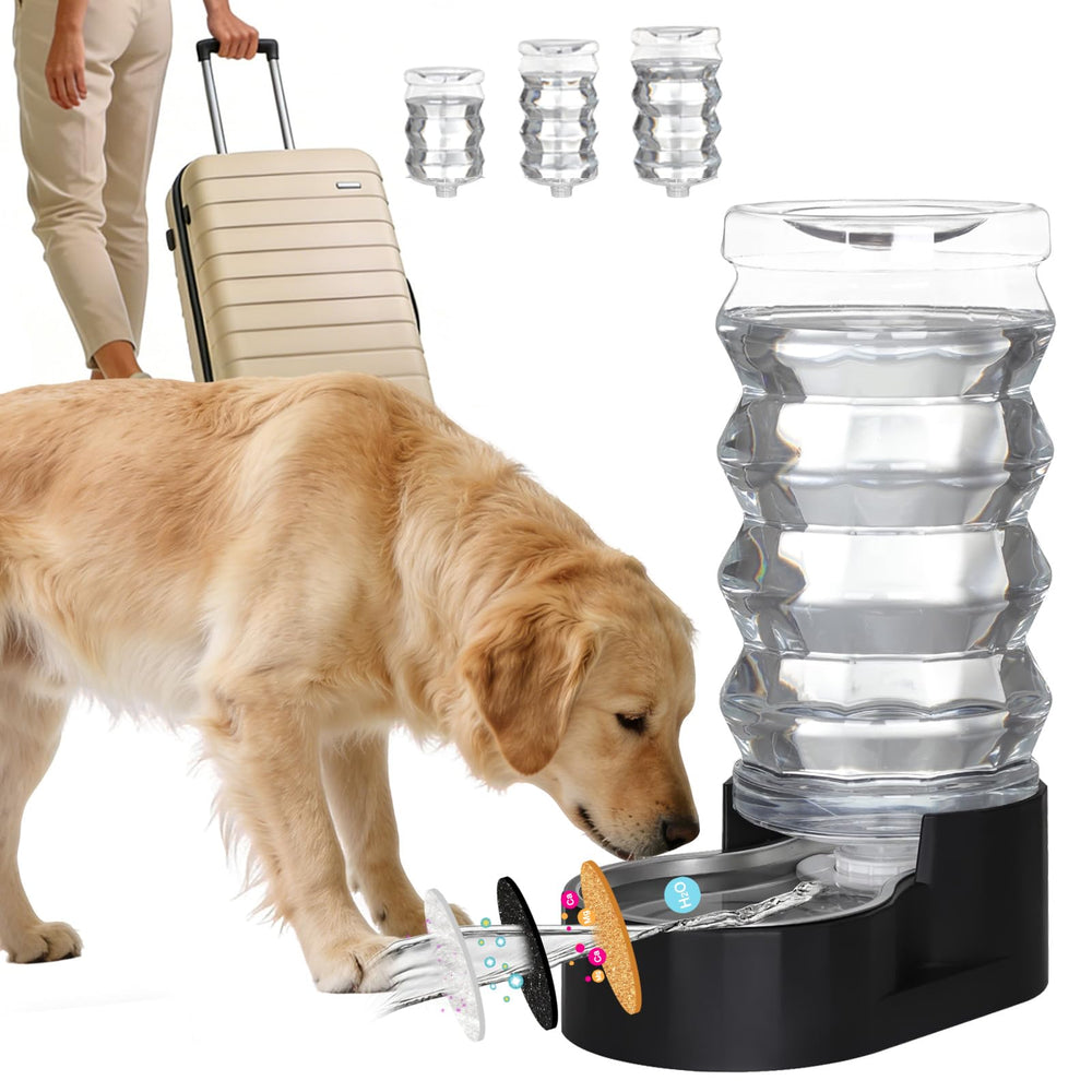 RIZZARI 9L large capacity dispenser ideal for multi-pet hydration