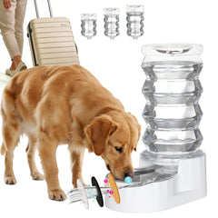 RIZZARI large-gravity-water-dispenser-8l-capacity keeps multi-pet households hydrated.