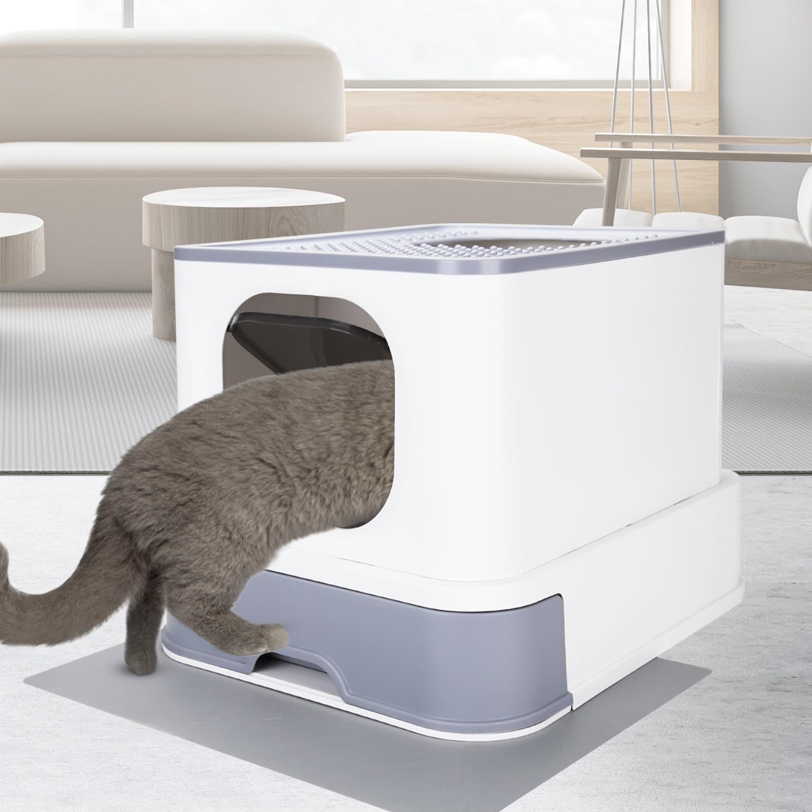 RIZZARI enclosed odor-control design suits bedrooms and living rooms.