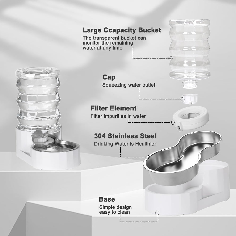 RIZZARI three-layer filter system removes debris for clean water.