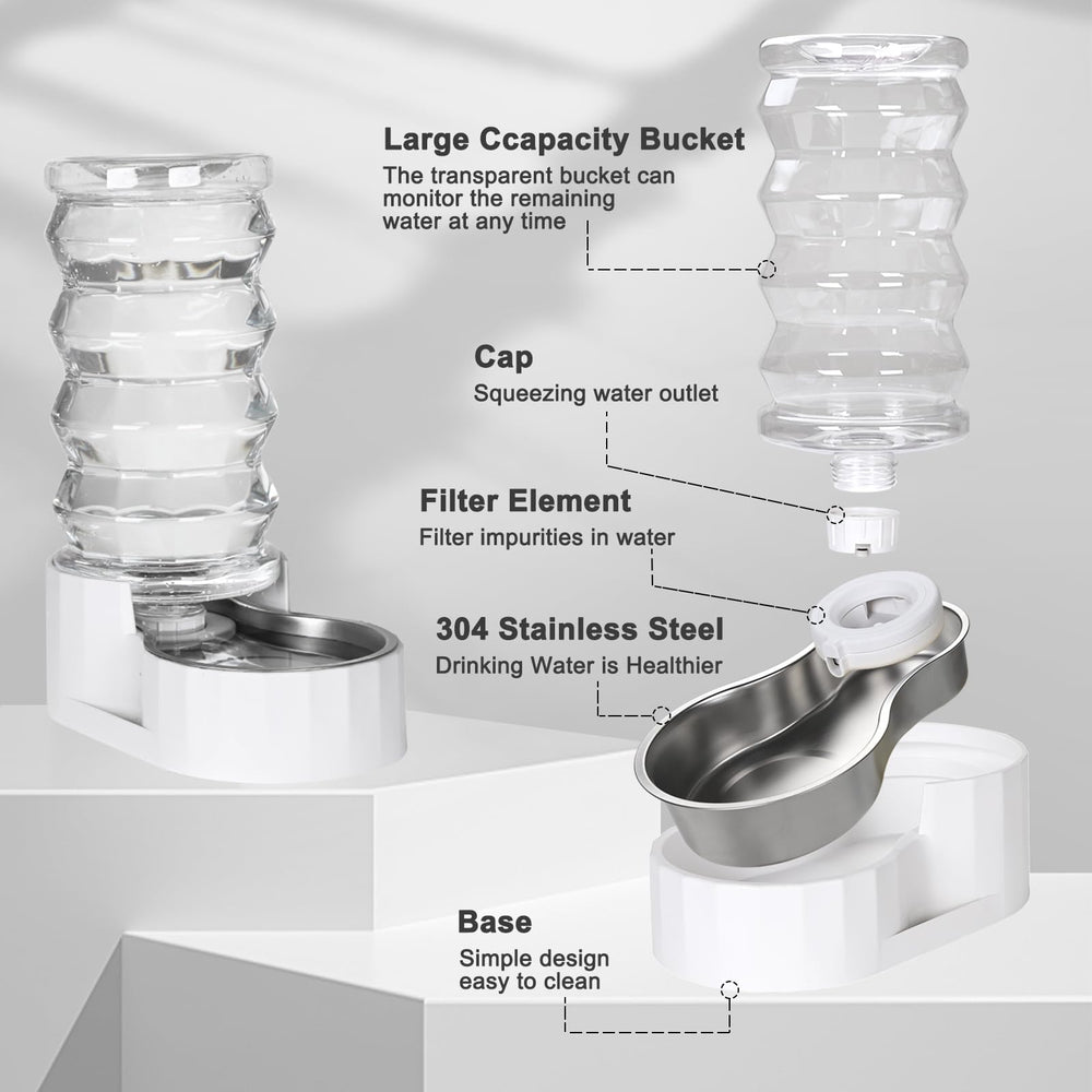 RIZZARI transparent tower displays water level at a glance