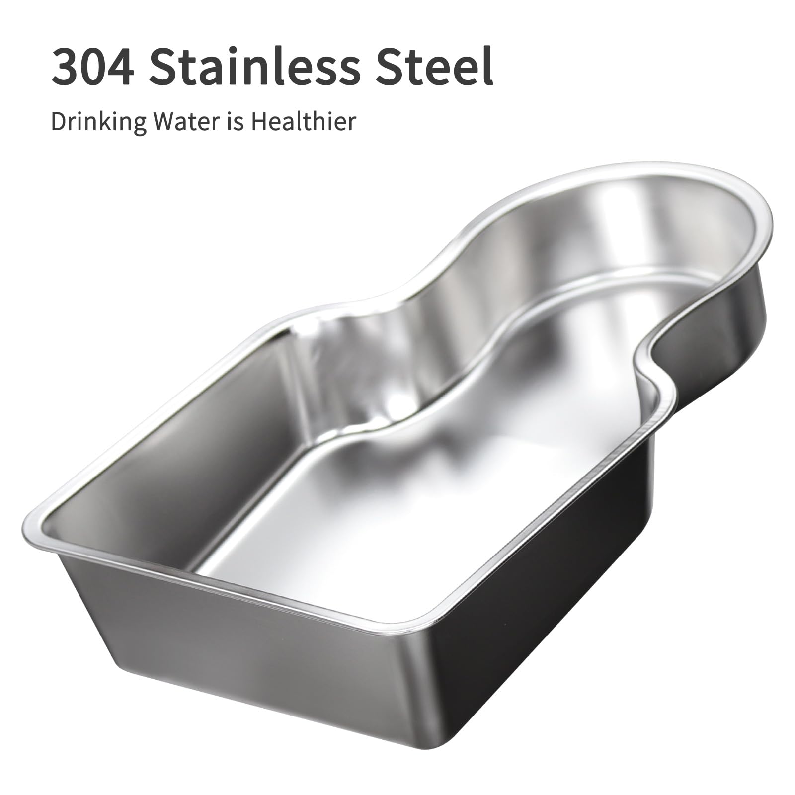 RIZZARI transparent water jug viewing area aids at-a-glance level monitoring.
