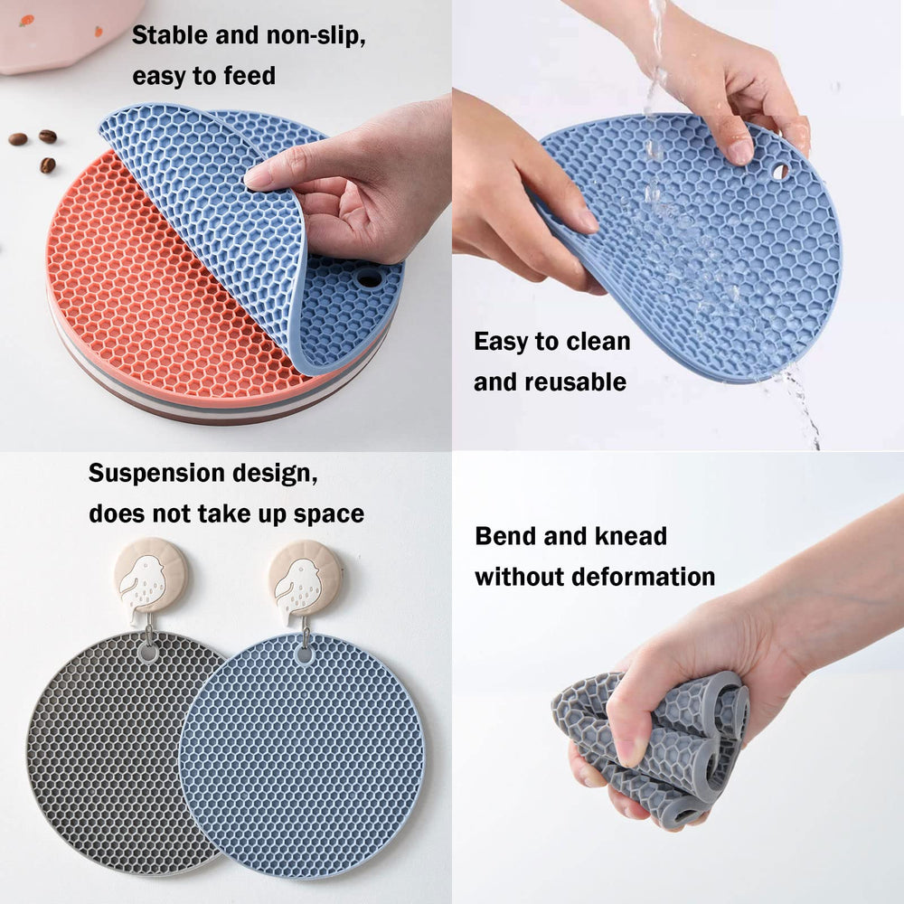 RMNHPTK cat dish supports wet and dry food meals.
