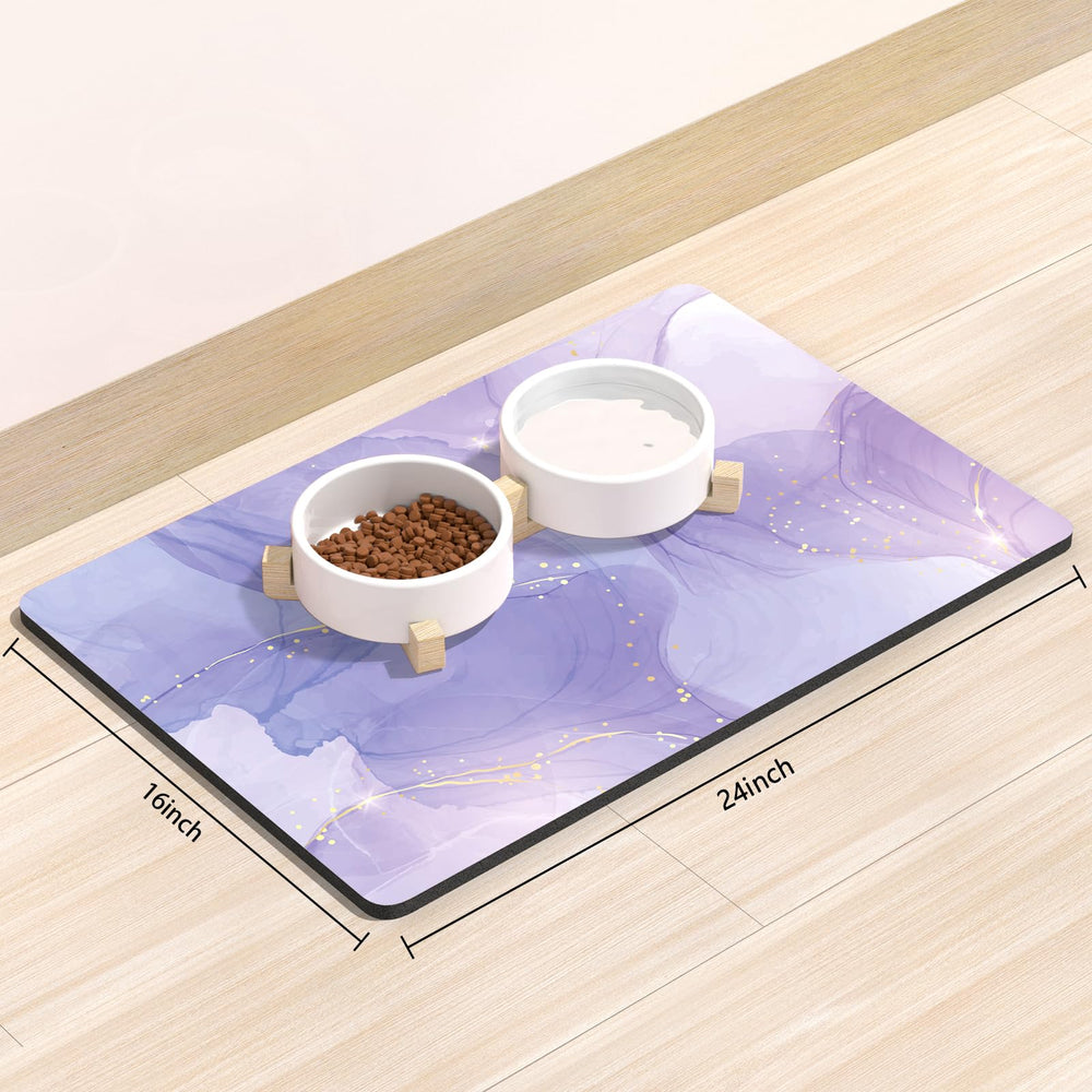 Rnivvi absorbent suede surface quickly soaks spills from meals