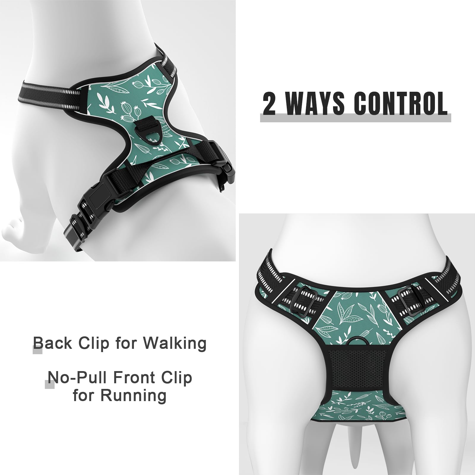 Rnivvi adjustable straps shoulder and chest ensure a secure fit.