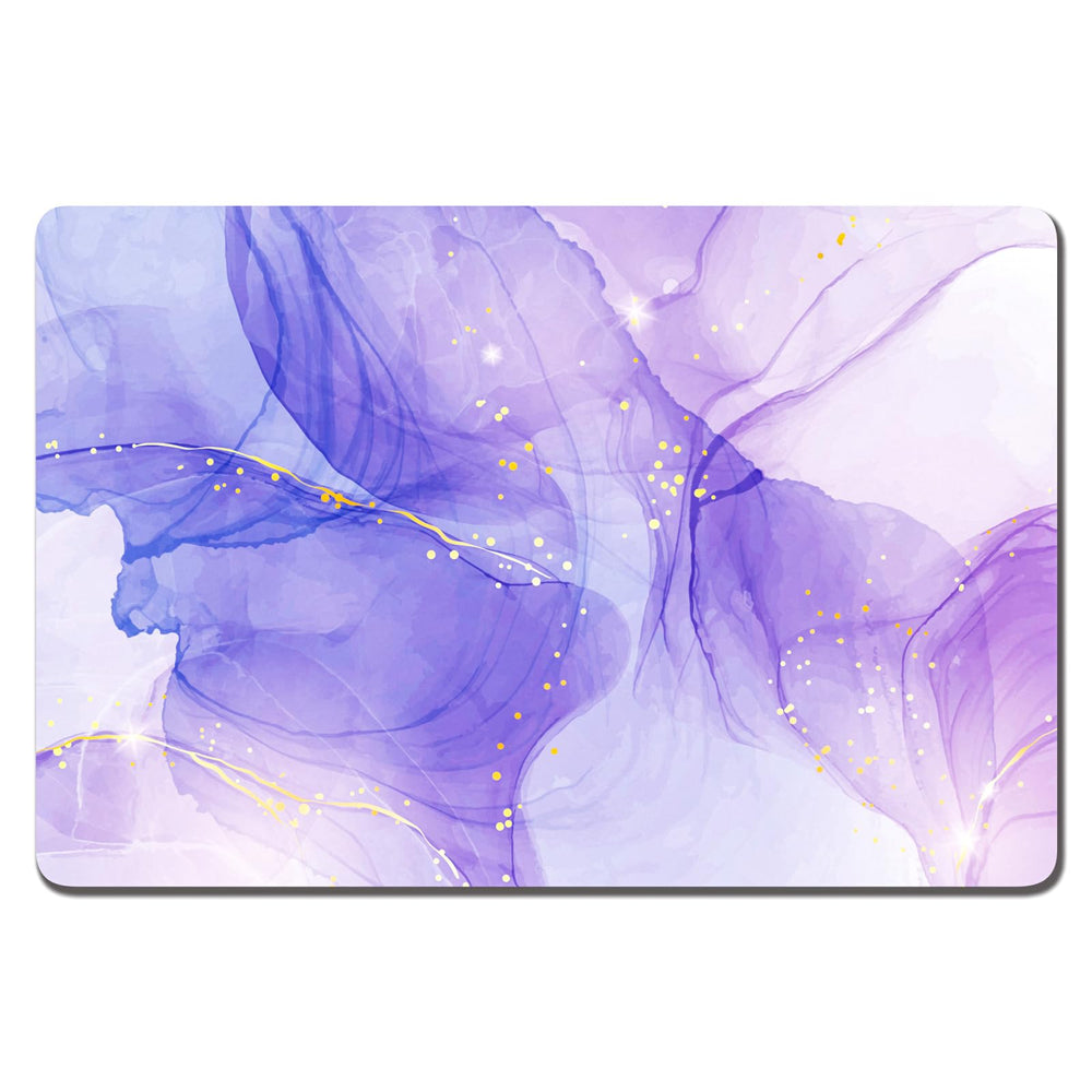 Rnivvi dog food mat marble design 16x24 keeps floors clean and stylish