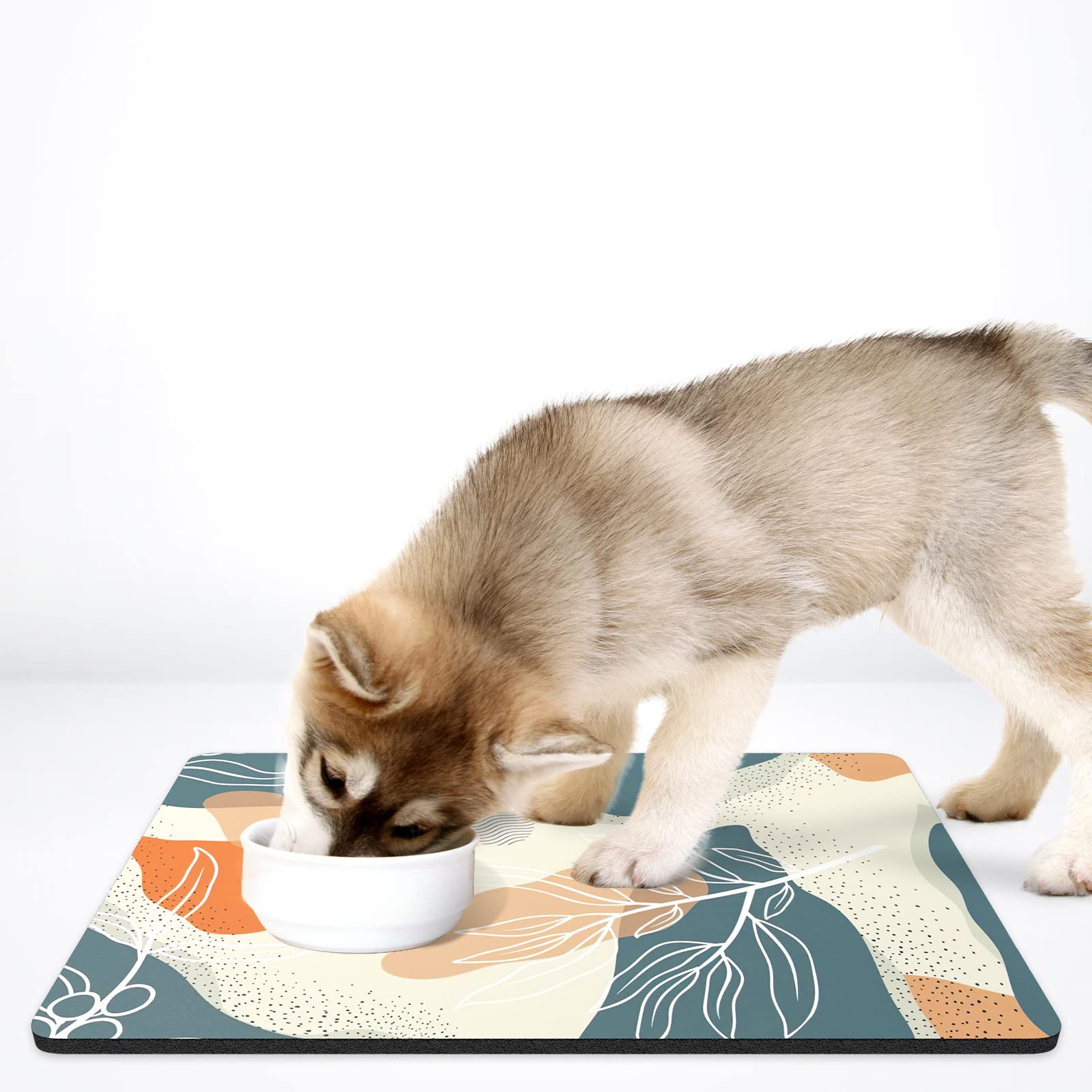 Rnivvi durable mat with thick 0.16 inch design offers strong bite resistance.