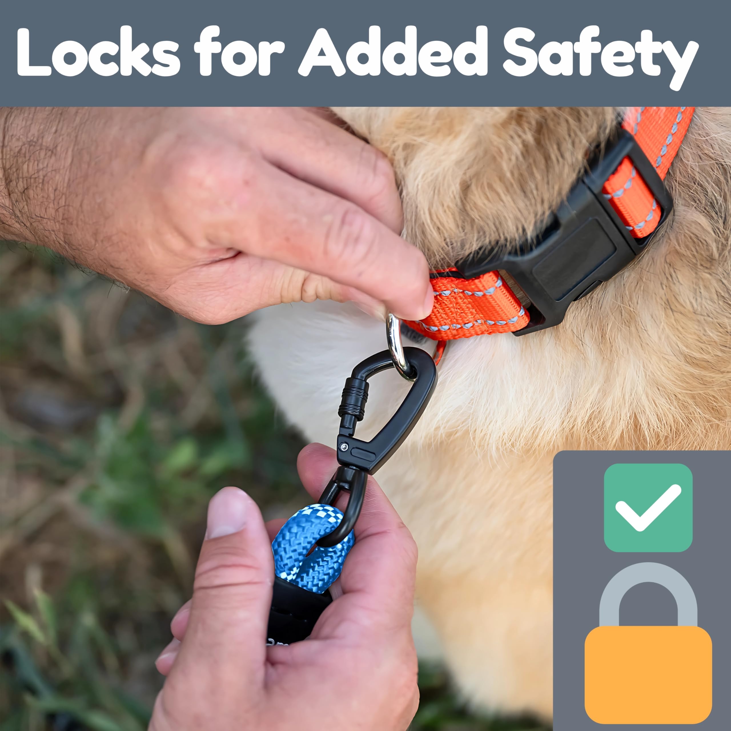 Roam Gear reflective night visibility feature highlighted for safe evening walks