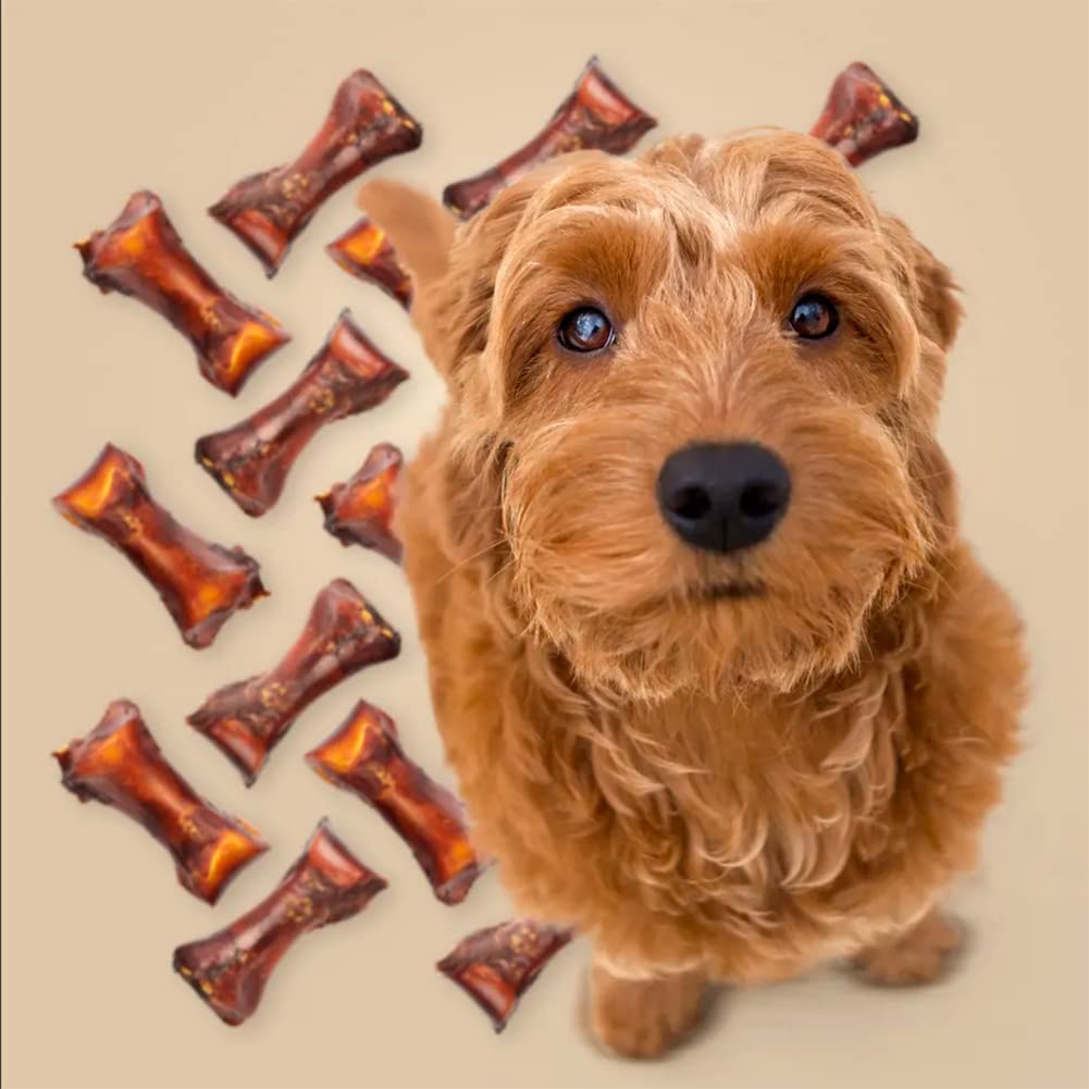 ROAM ostrich dog chew ingredient label highlights single-ingredient, preservative-free option.
