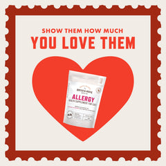 Rocco & Roxie Seasonal Allergy Relief chicken flavor close-up for allergy relief