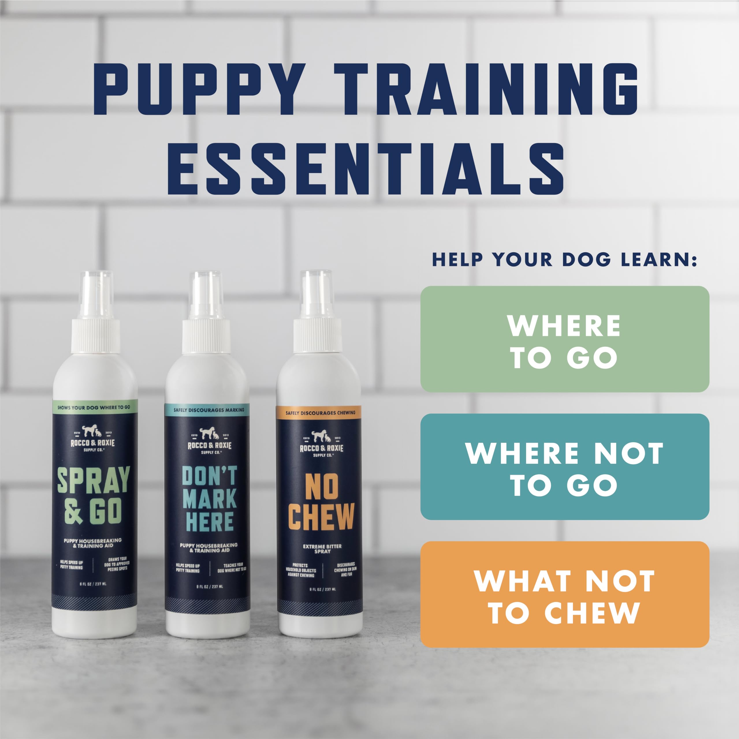Rocco y Roxie spray seguro para muebles, telas y plantas.
