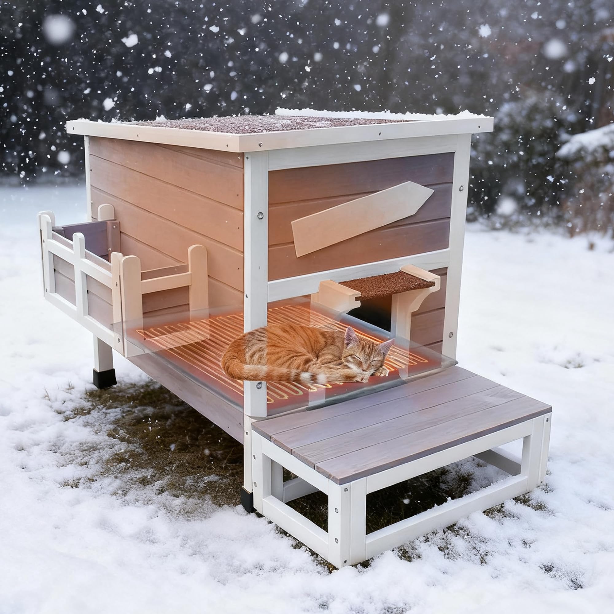 Rockever sturdy assembled design shows durable outdoor shelter you can trust.