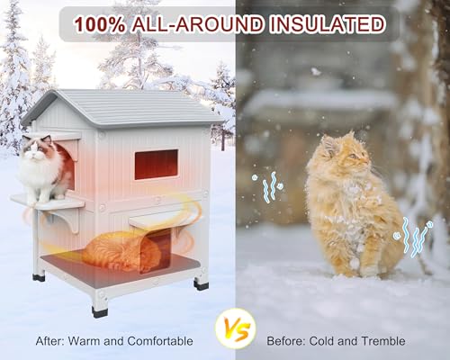 Rockever escape-door design enabling safe exits for feral or curious cats