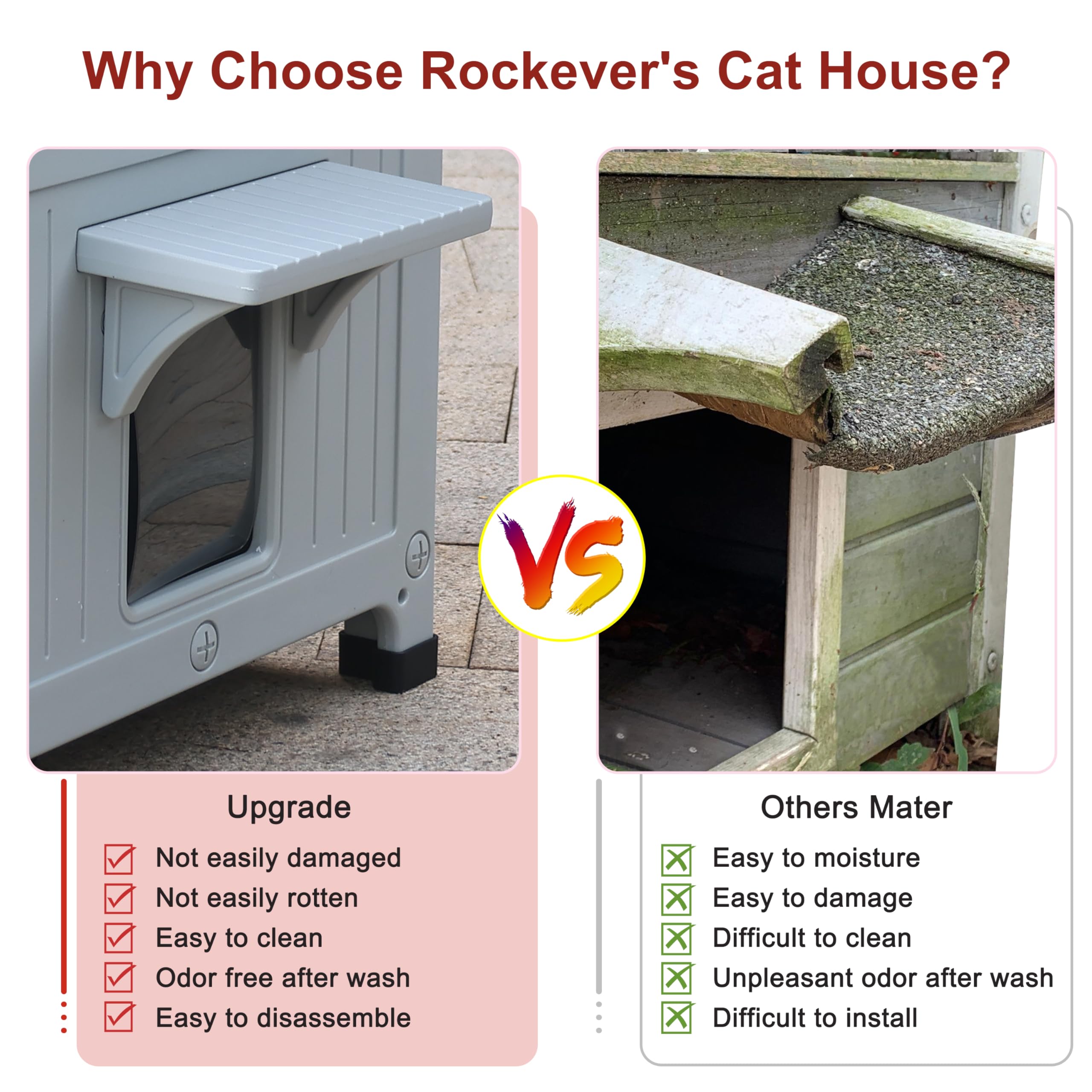 Rockever washable insulated liner cover enables quick cleaning and hygiene