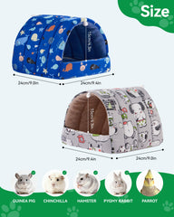 Rodizoo Guinea Pig Hideout inside detail highlights plush, warm interior.