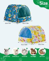 Rodizoo hamster hideout fabric detail highlights soft warm feel for comfy naps