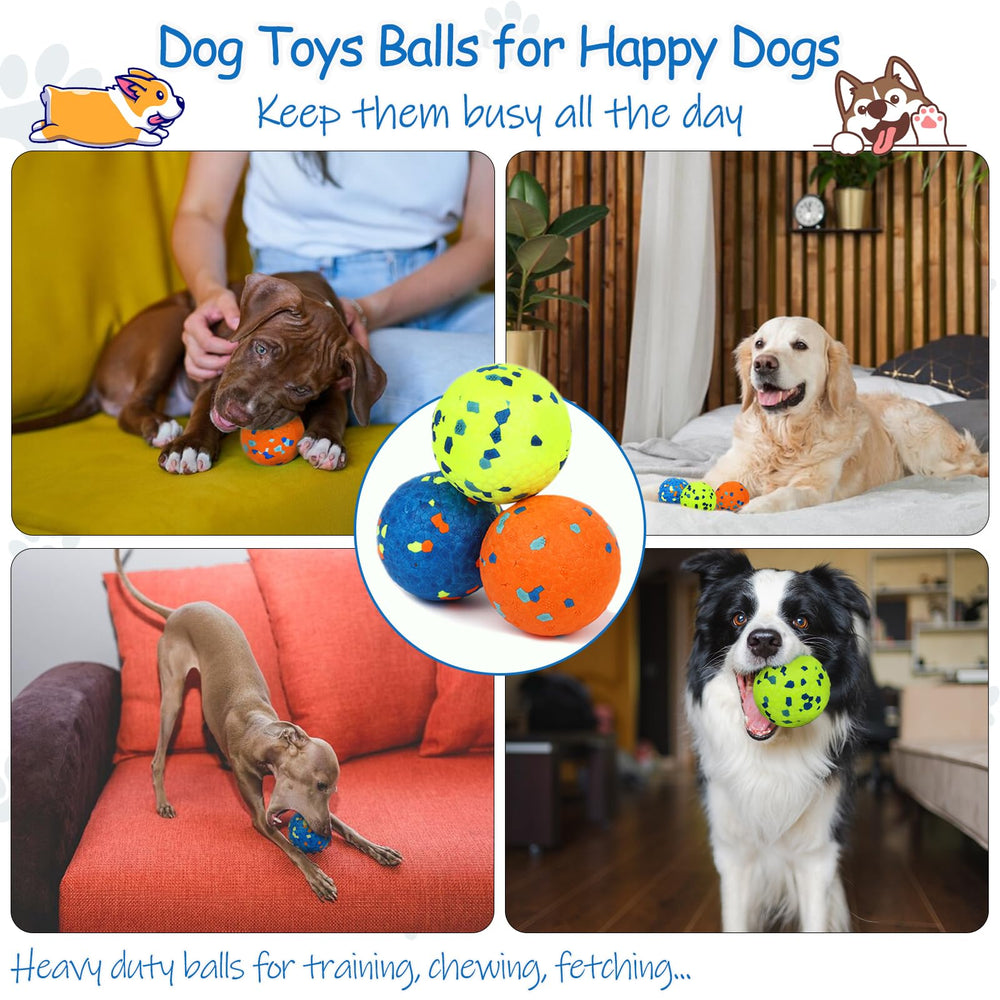 Rohyu high visibility indoor outdoor balls easy to spot and versatile play