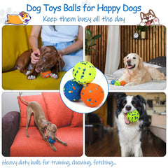 Rohyu high visibility indoor outdoor balls easy to spot and versatile play