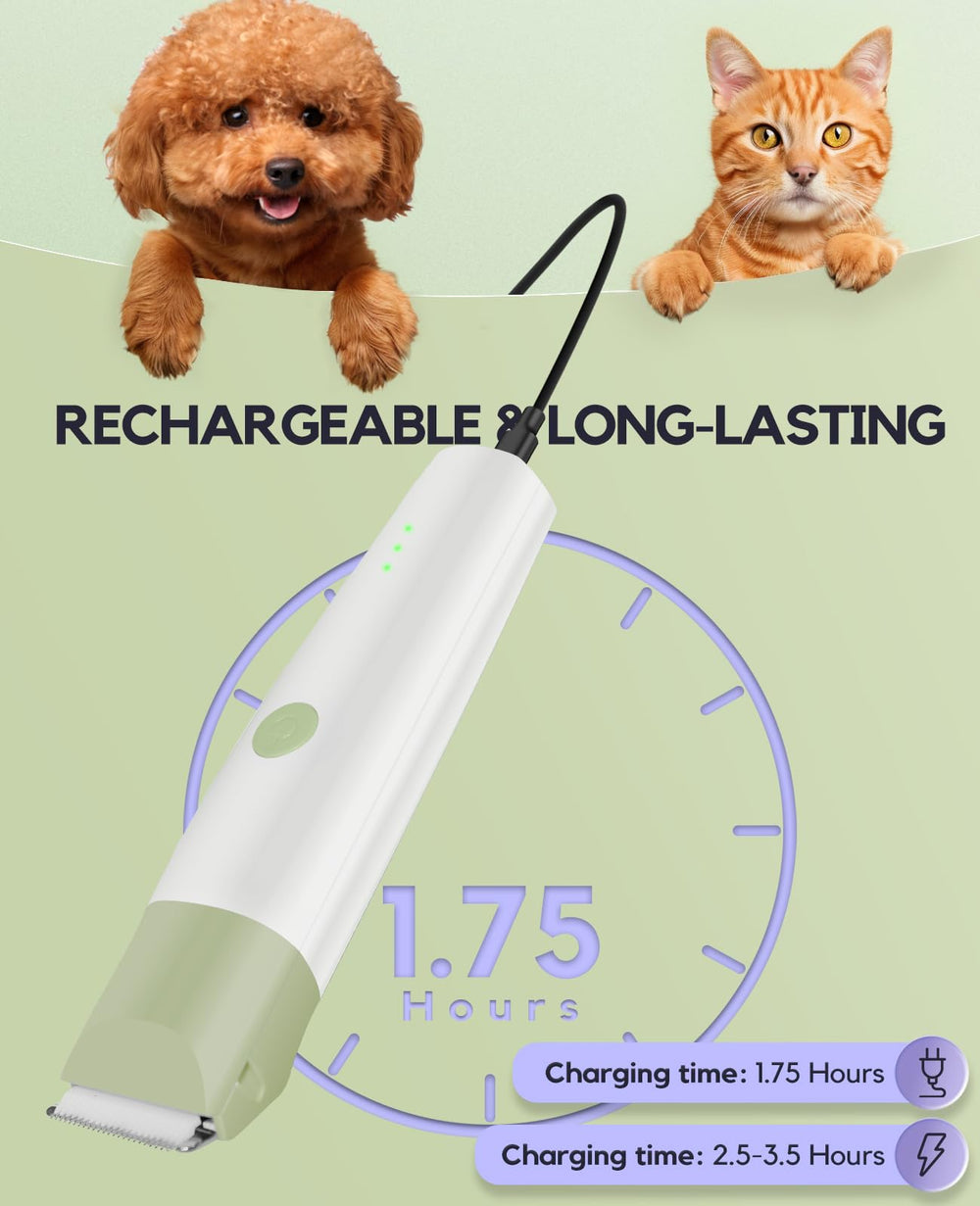 Roiffcly dog clippers kit nail grinder head used for accurate claw trimming.