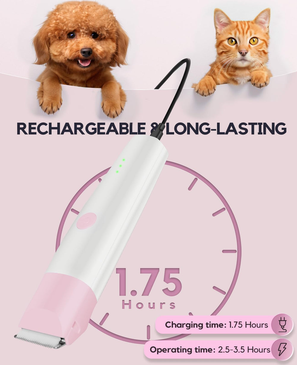 Roiffcly dog clippers nail grinding head for smooth claw trims.