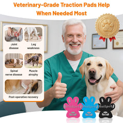 Roilpet paw pads-edge-to-edge deliver seamless fit and reduced slipping.