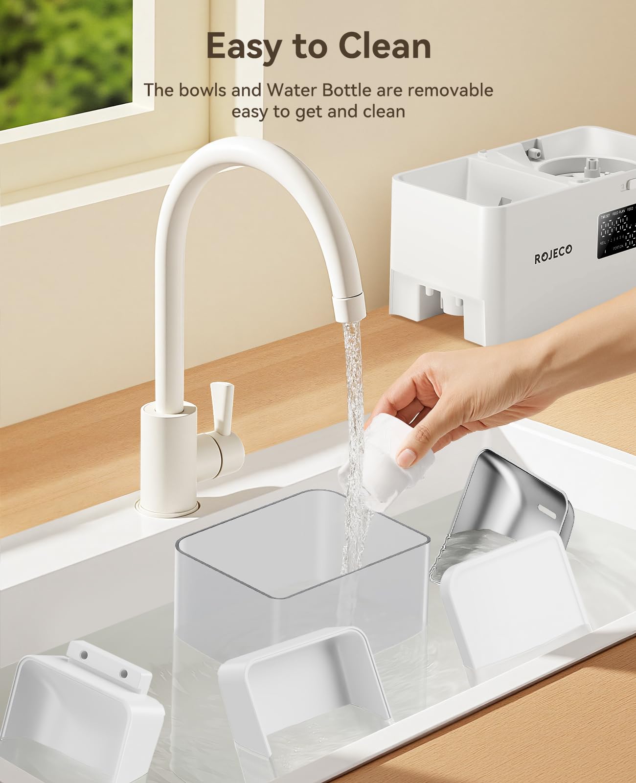 ROJECO dual power system with USB-C and AAA batteries keeps feeding ongoing.