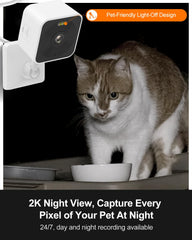 Rolimate night vision view shows clear details in darkness for nocturnal checking.