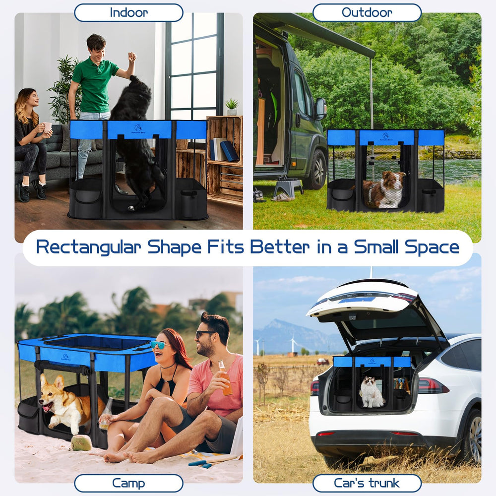 ROMANTIC BEAR spacious interior suitable for small dogs and cats.