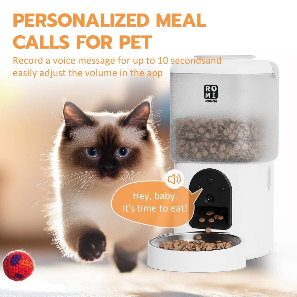 Romiromi large capacity 4-5L: fewer refills for multiple pets.