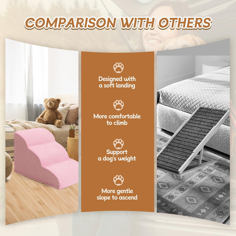 ROMROL non-slip base highlights secure grip on floors during use