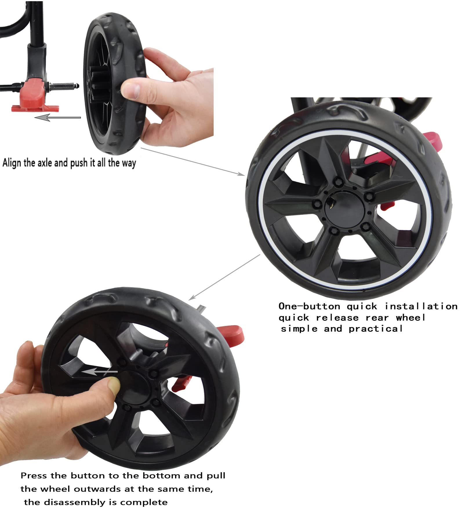 ROODO Escort 4Wheel Pet Stroller included-mat simplifies post-ride cleanup.