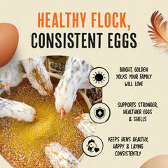 Roosty's Gold Dust strengthens shells with calcium-rich nutrients.