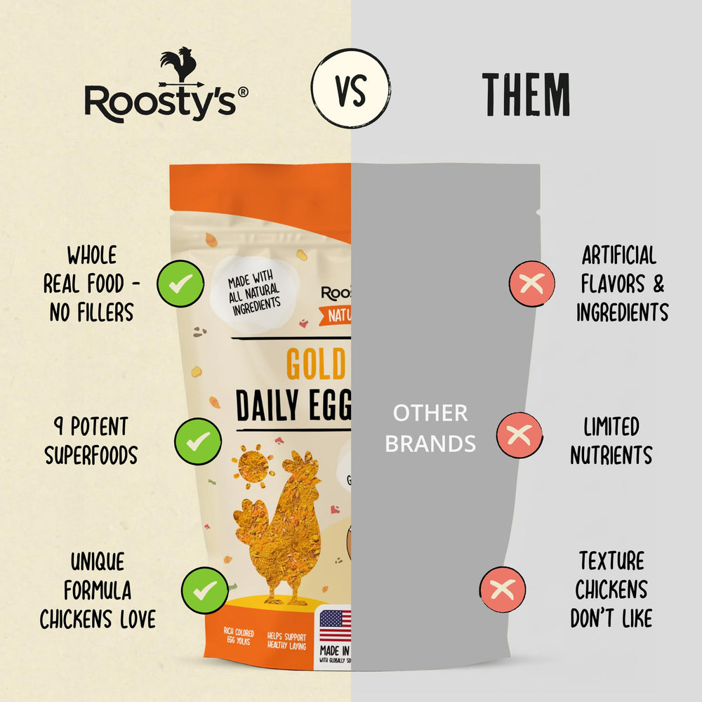 Roosty's Gold Dust is proudly made in the USA.
