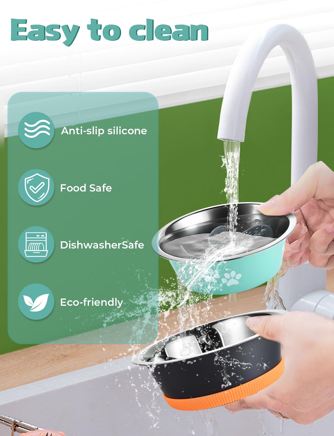 RooXchowla dishwasher-safe stainless steel simplifies cleanup after meals