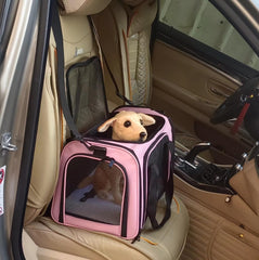 ROSEBB airline-approved pet carrier with secure design for air travel