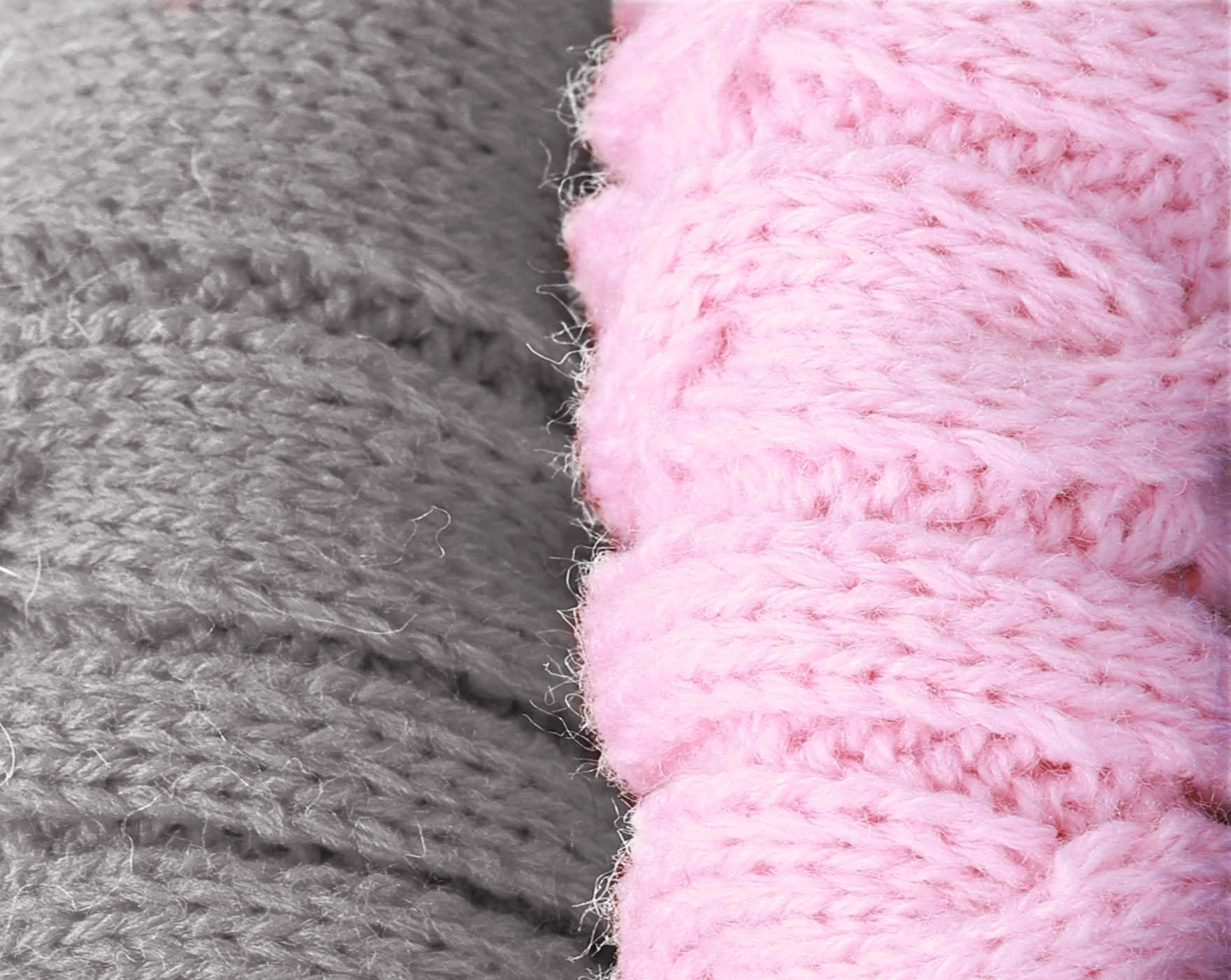 Roseelk sweater modeled on various small breeds showing versatile wear.