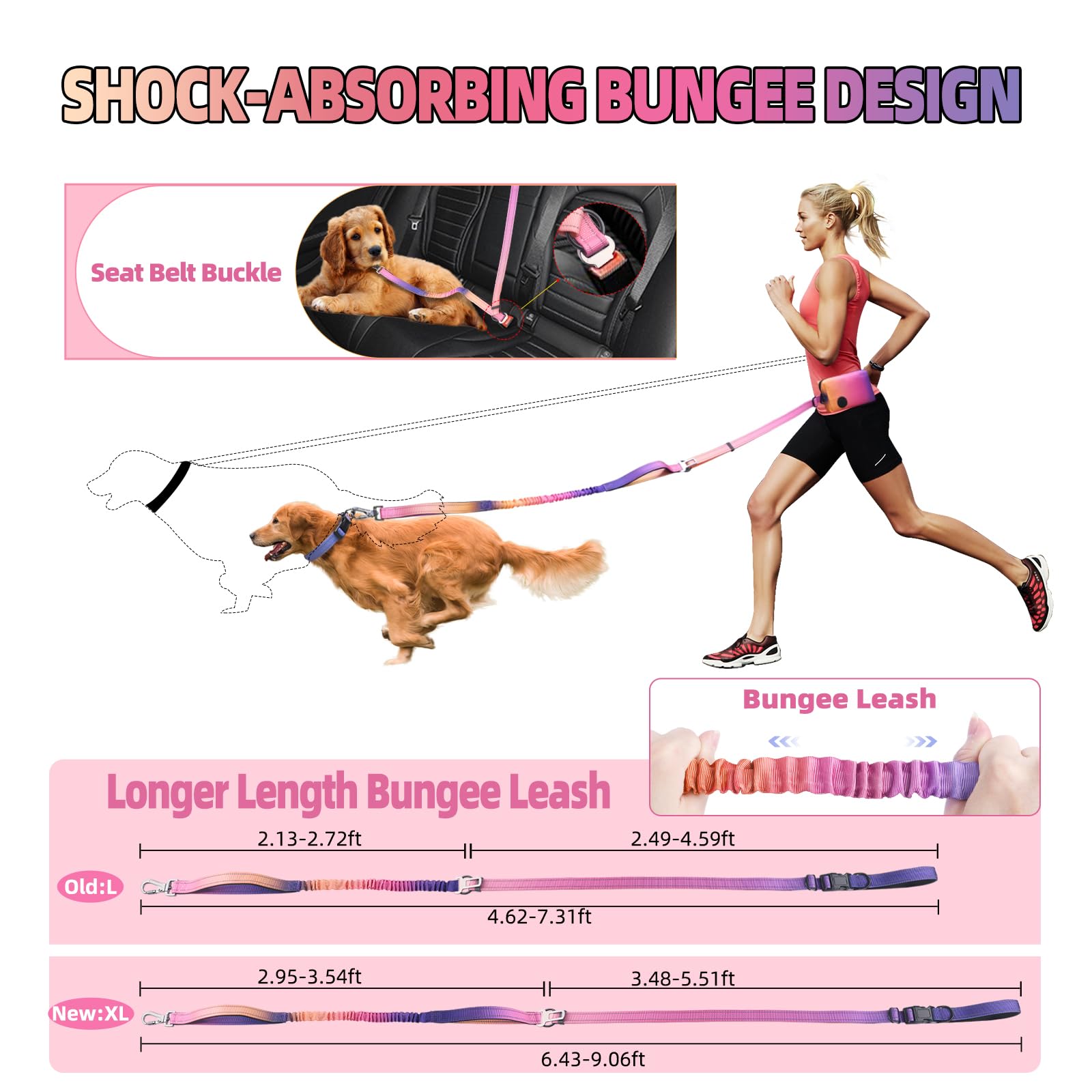 Roses&Poetry dual handles enable quick training and relaxed walks