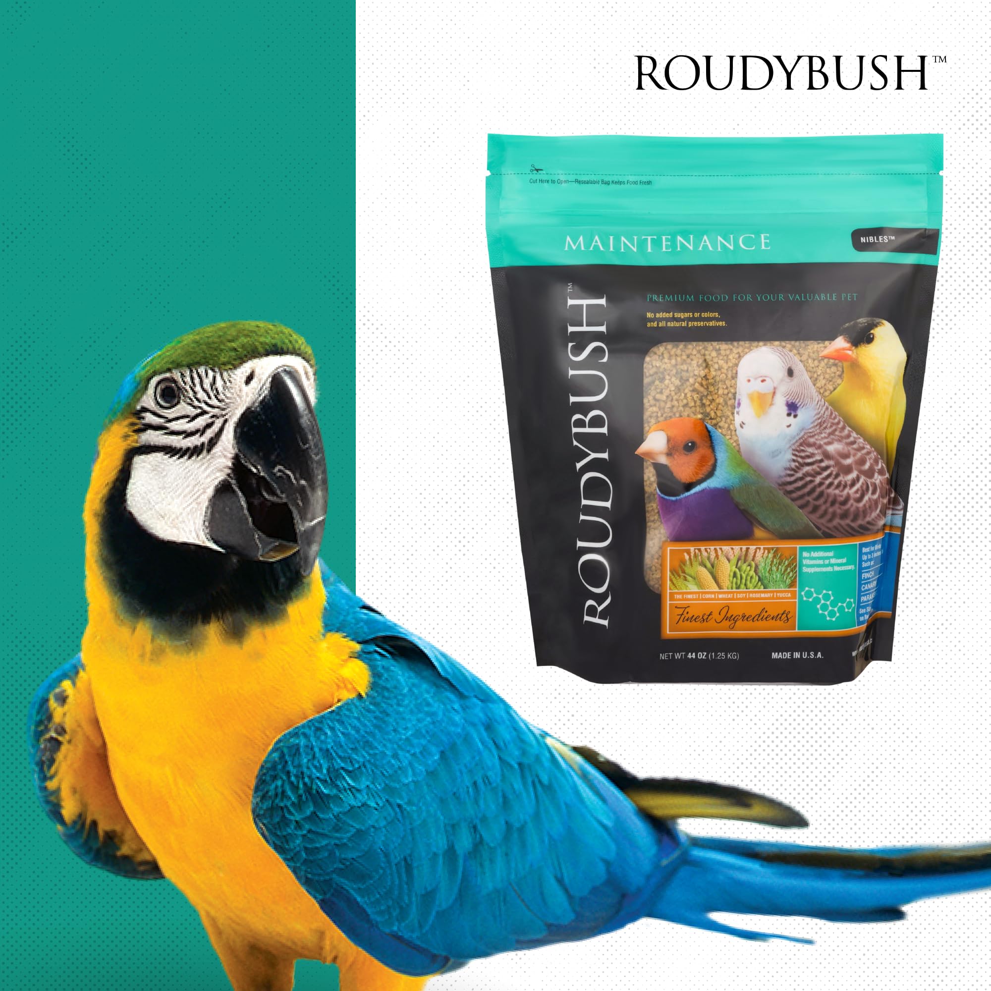 RoudyBush serving portion ideas for easy feeding.
