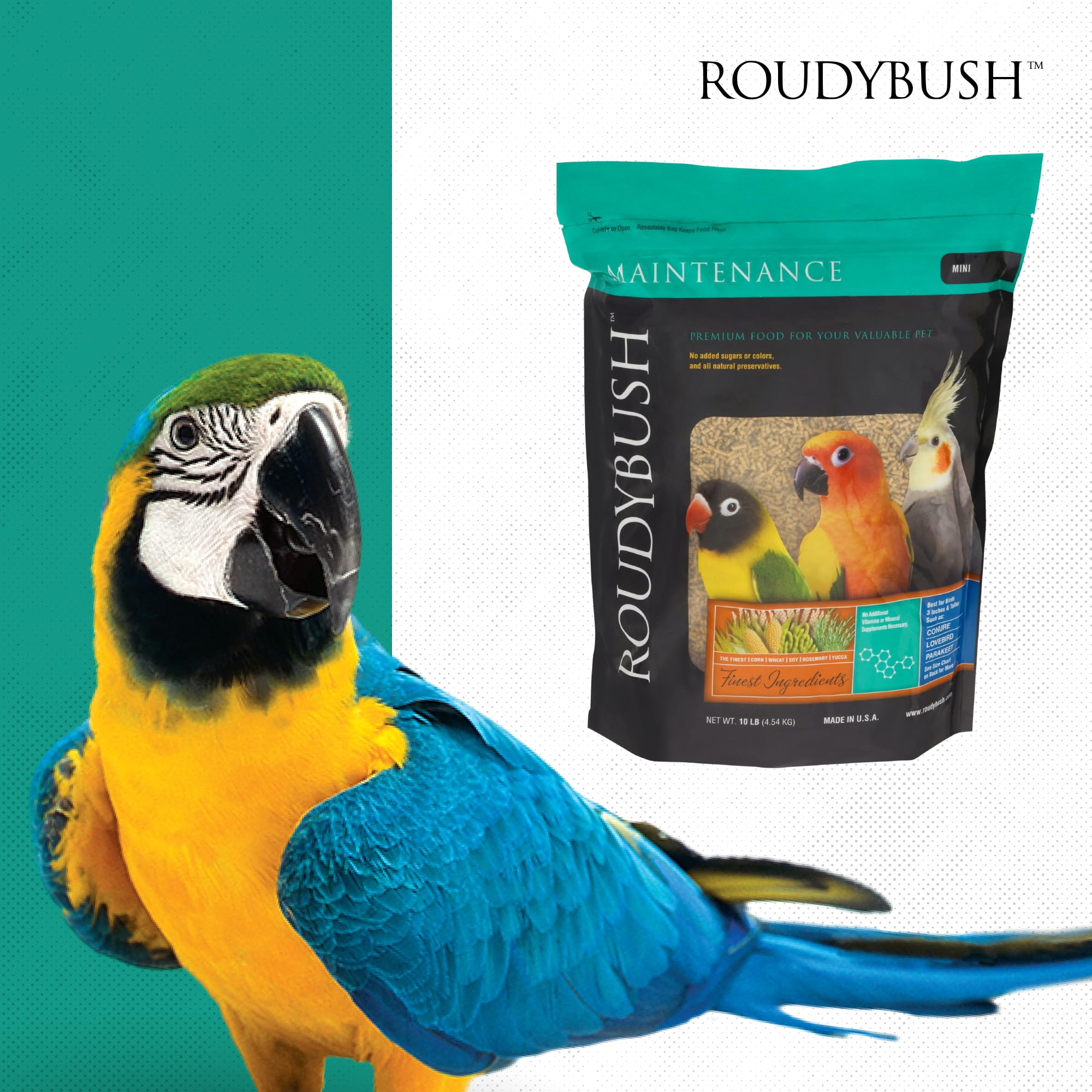 Roudybush serving-ideas image suggests practical mealtime routines for households.