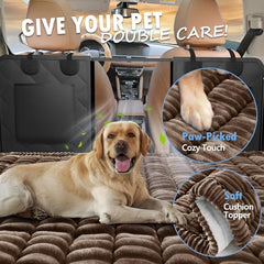 ROUWINNE backseat dog bed extenders protection against claws, fur and spills