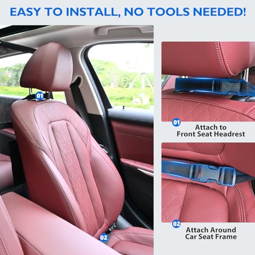 ROUWINNE folded barrier image highlights compact storage in the trunk.