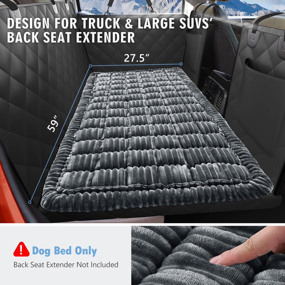 ROUWINNE machine-washable dog bed for quick cleanup