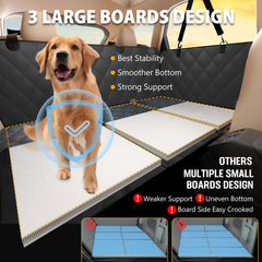 ROUWINNE waterproof seat cover protects interior from spills and hair.
