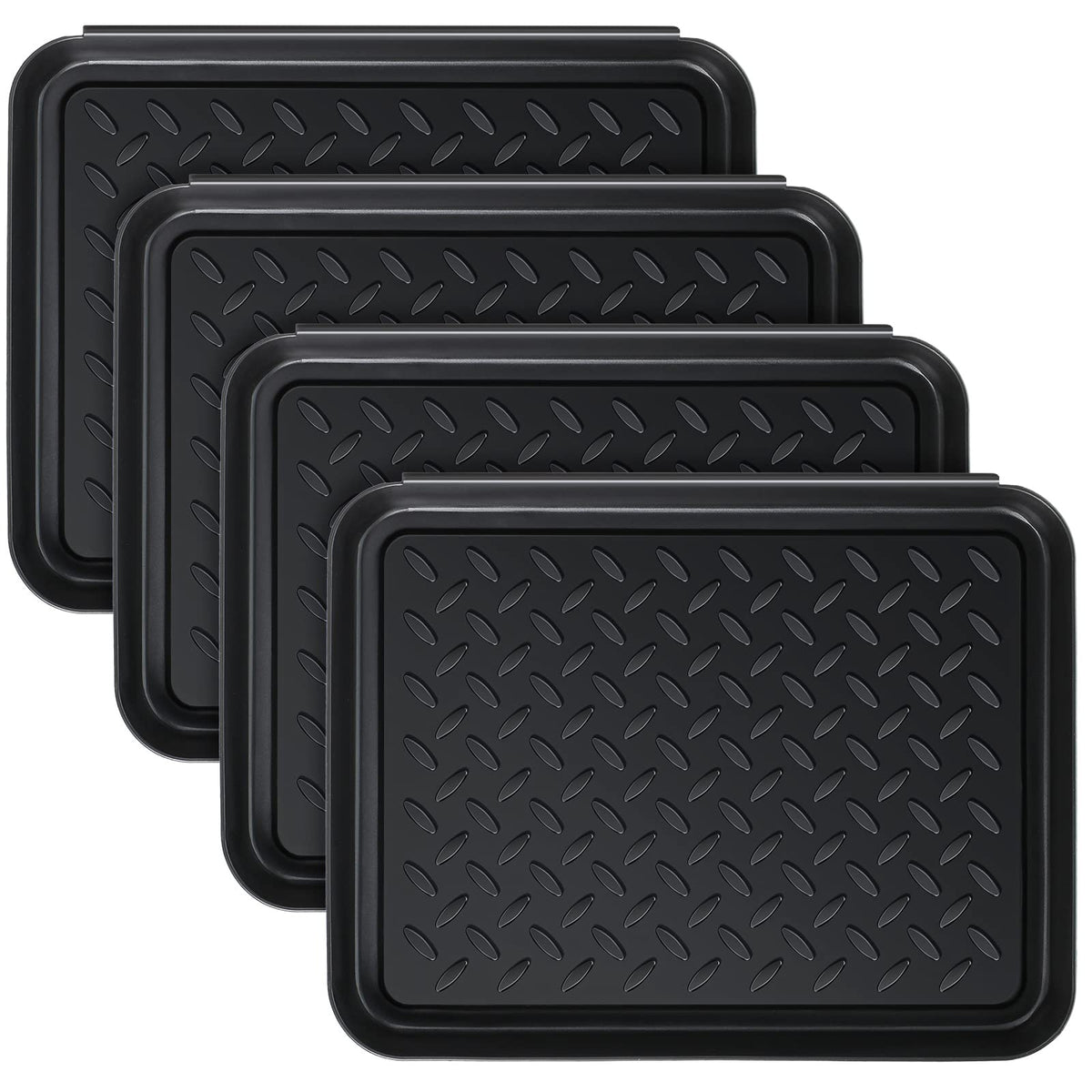 Rozer boot tray at the front door showing multi-use organization and protection