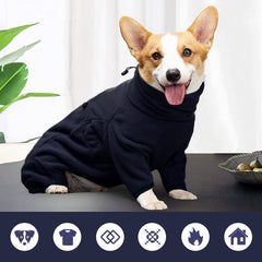 ROZKITCH double-polar-fleece four-leg-delivery offers full insulation and coverage.
