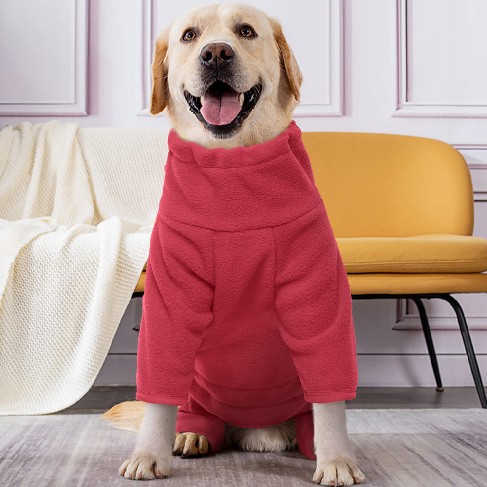 ROZKITCH dog pajamas XL back zipper enables easy on/off