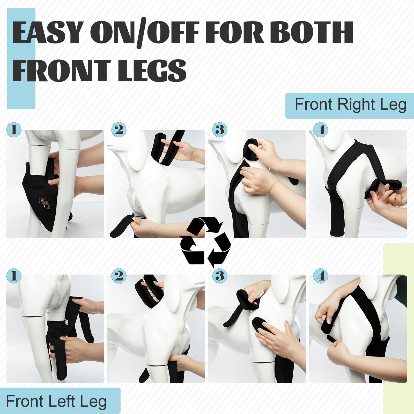 ROZKITCH dog sleeve washable and reusable for ongoing use.