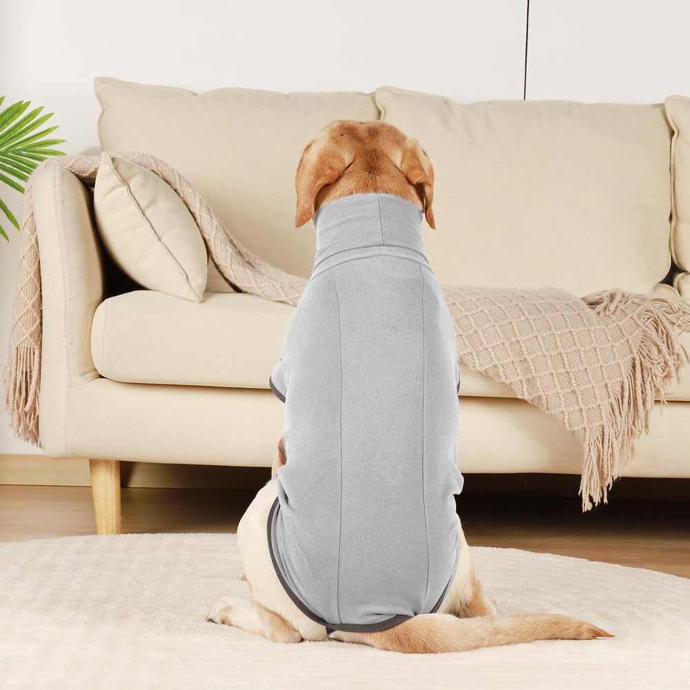 ROZKITCH dog winter coat in use during a walk demonstrating everyday performance